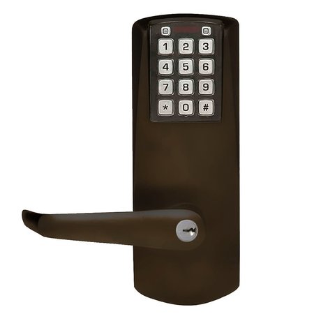 DORMAKABA E-Plex 2000 Mortise Lock, 100 Access Codes, 1,000 Audit Events, No Deadbolt, KIL, Schlage C Keyway,  E2066XSLL-U13-41